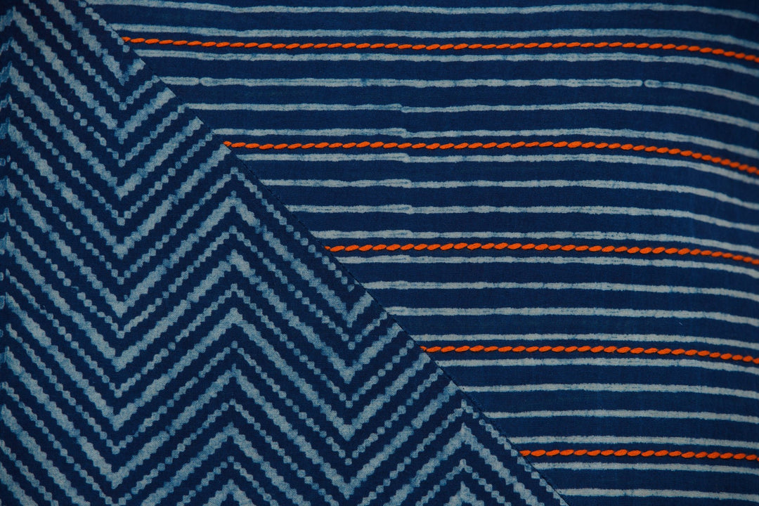 Indigo Thread Work Cushion - cushion - 04568/CU