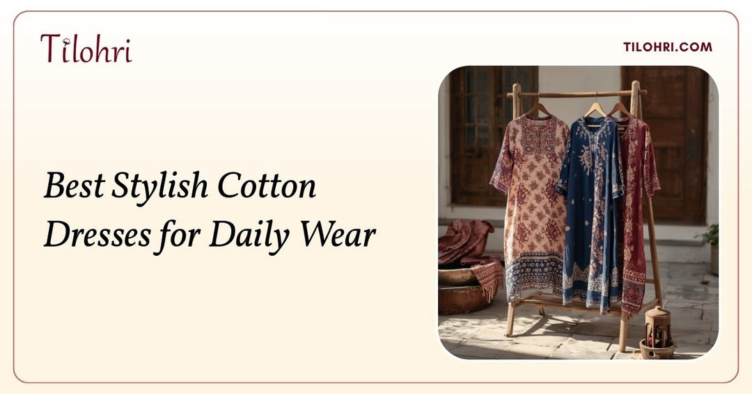 Best Stylish Cotton Dresses for Daily Wear - Tilohri