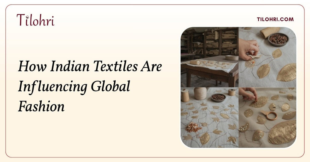 How Indian Textiles Are Influencing Global Fashion - Tilohri