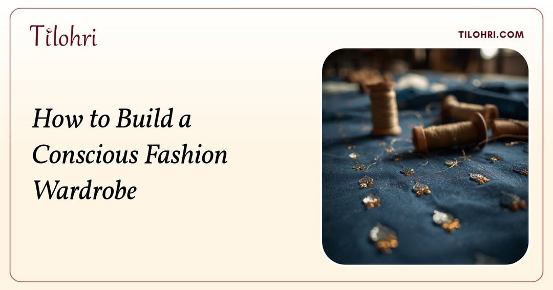 How to Build a Conscious Fashion Wardrobe with Ajrakh - Tilohri