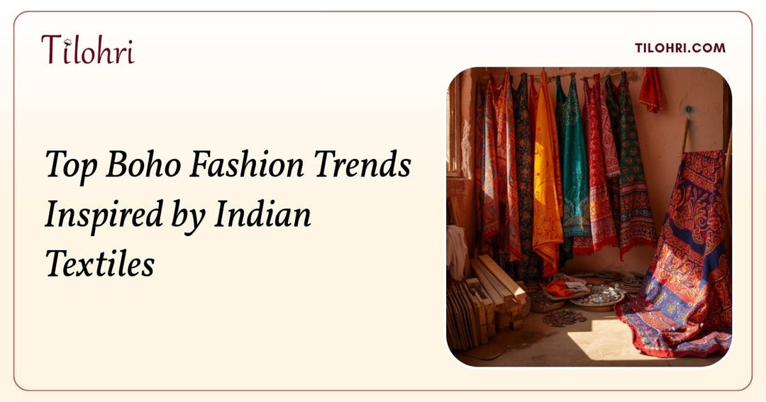 Top Boho Fashion Trends Inspired by Indian Textiles - Tilohri