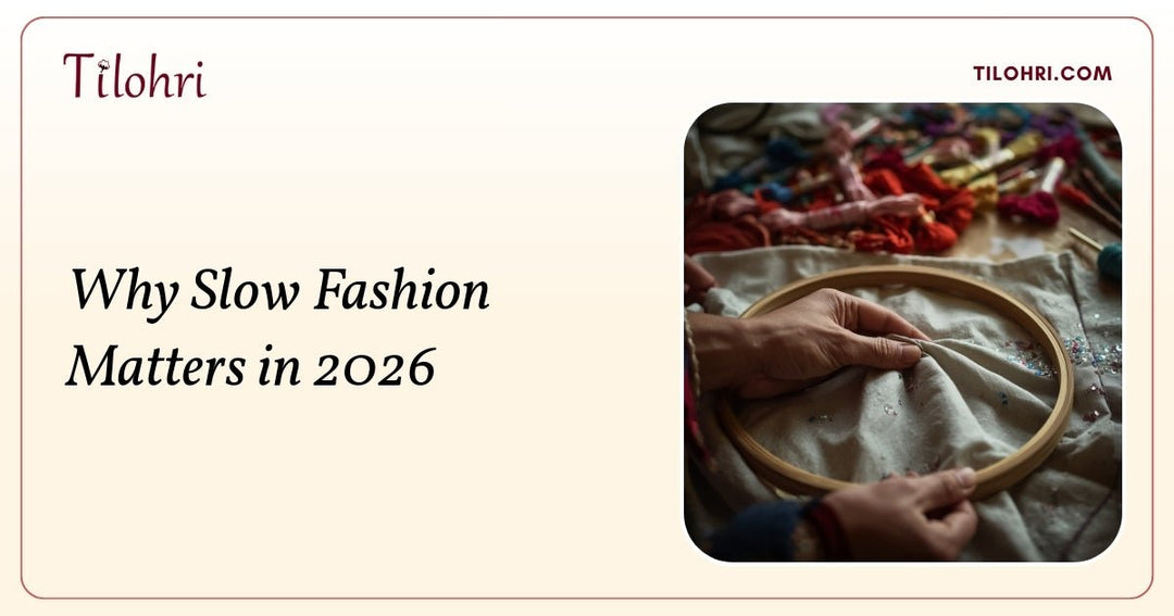 Why Slow Fashion Matters in 2026 for Natural Indigo - Tilohri
