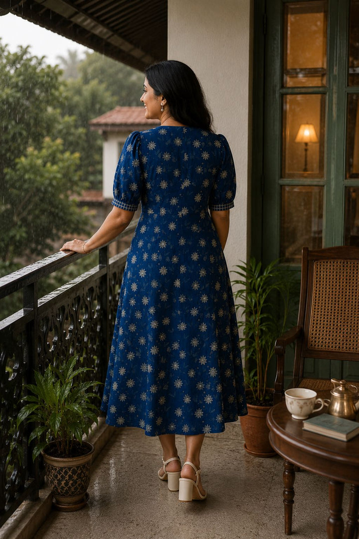parijat Flared Dress
