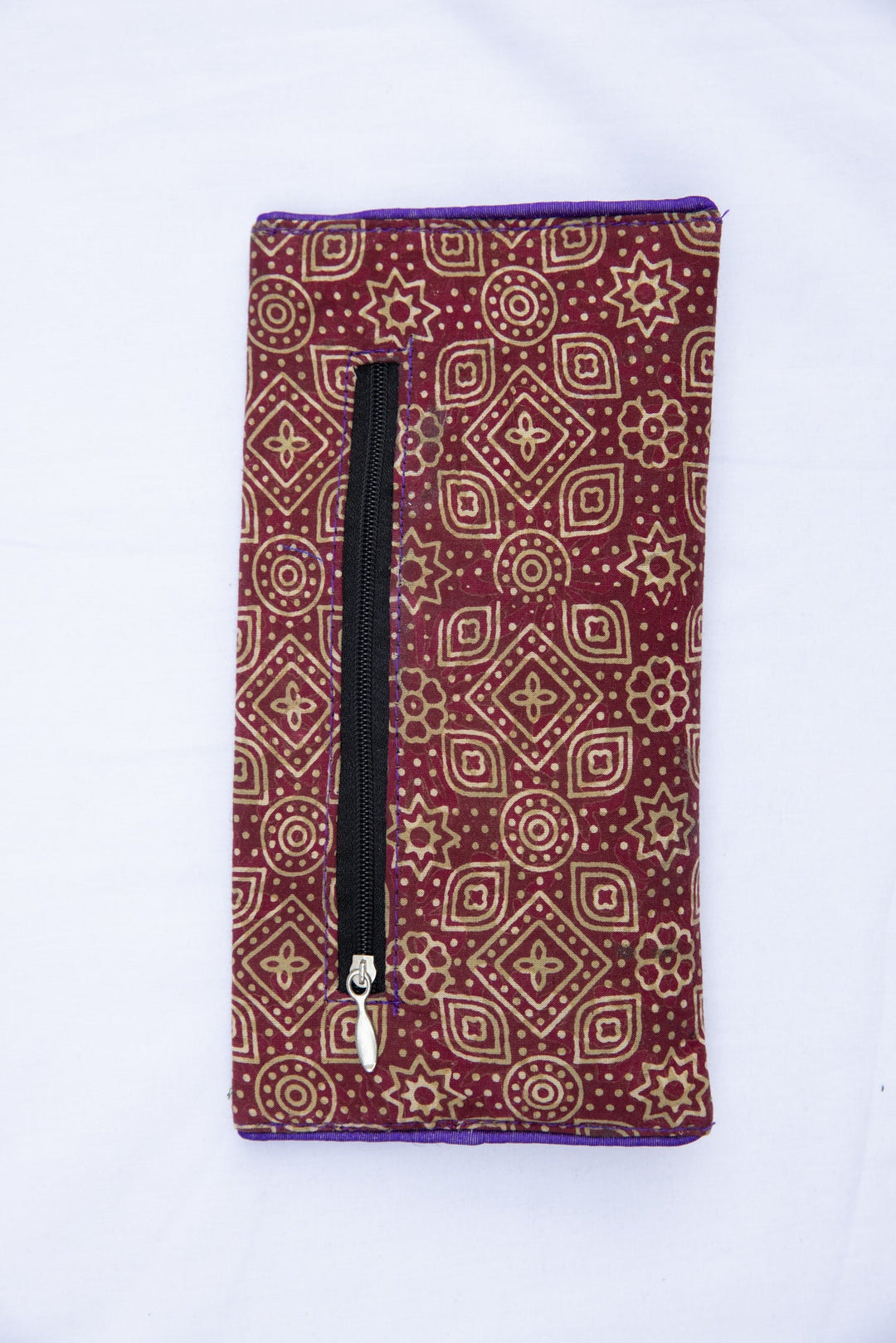 Ajrakh Printed Clutch - Bags - 04156/WL
