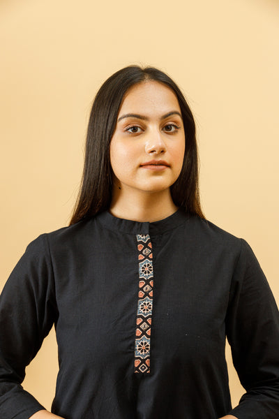 Ajrakh Hand Block and Pure Cotton Co-ord Set