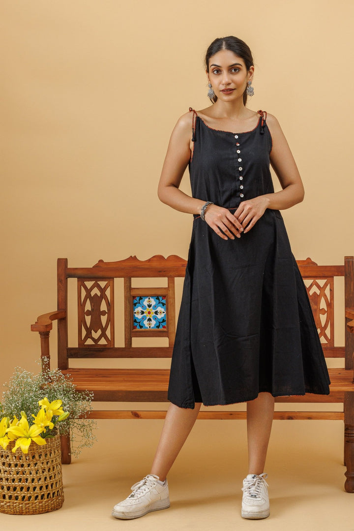 Saher Handloom Dress - womenswear -