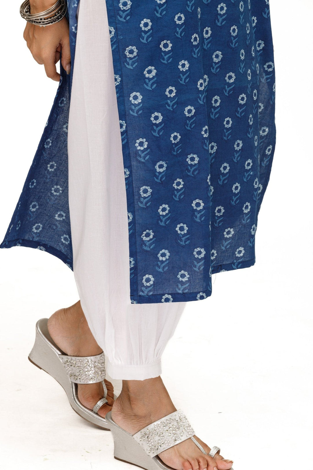 White Afreen Pants (Farsi Pants) - womenswear -