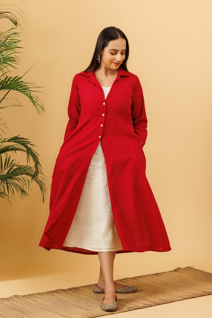 Wild Rose Handloom Overlay - womenswear -
